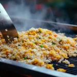 grilled fried rice