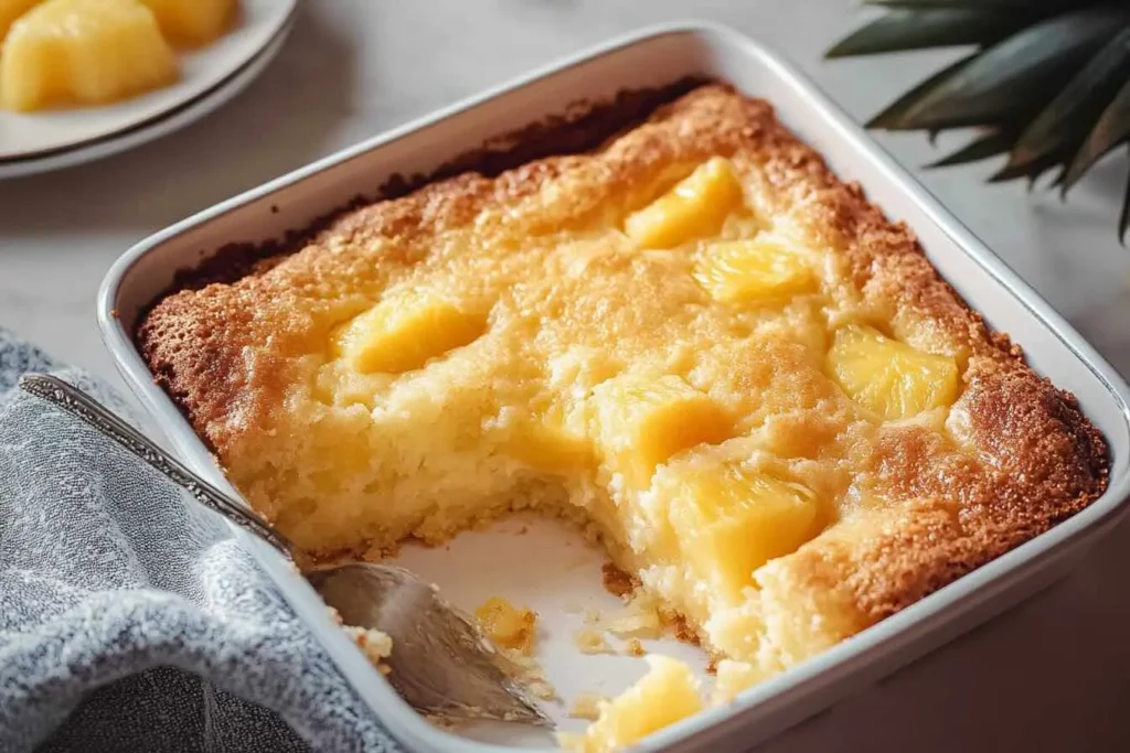 Pineapple Dump Cake