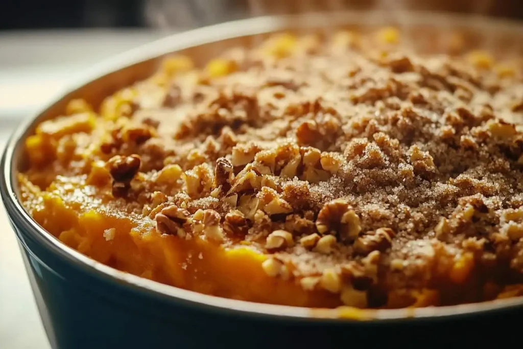 old fashioned sweet potato casserole