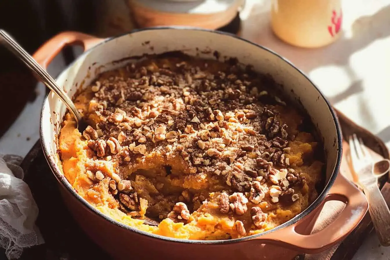 old fashioned sweet potato casserole