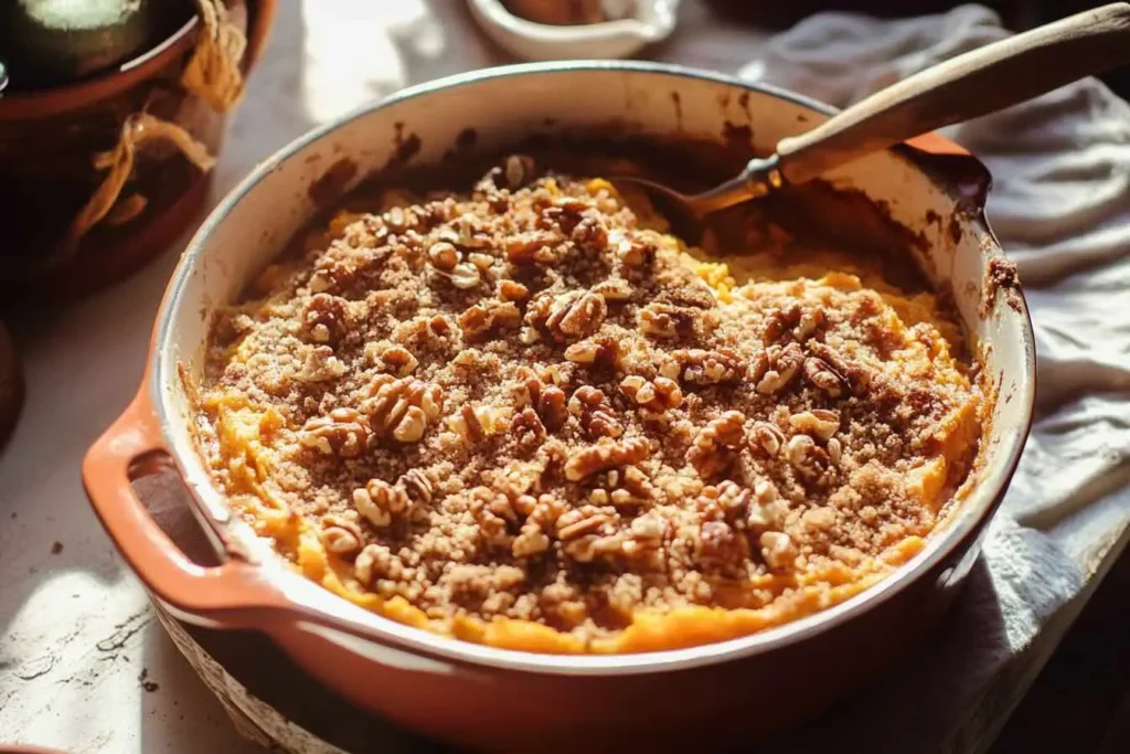 old fashioned sweet potato casserole