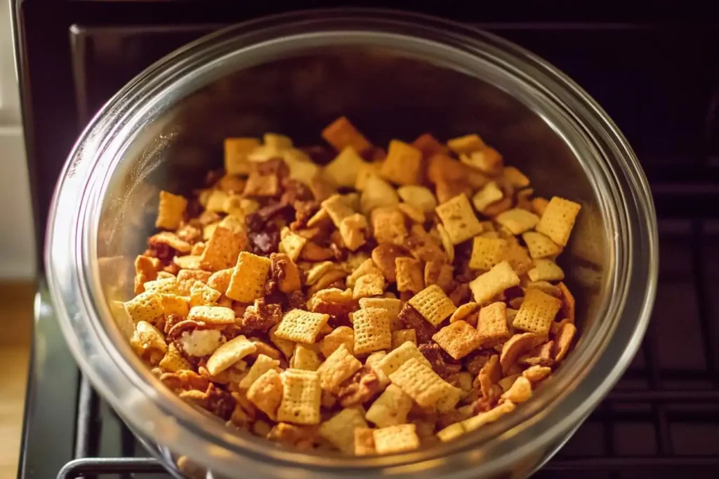 chex mix recipe oven