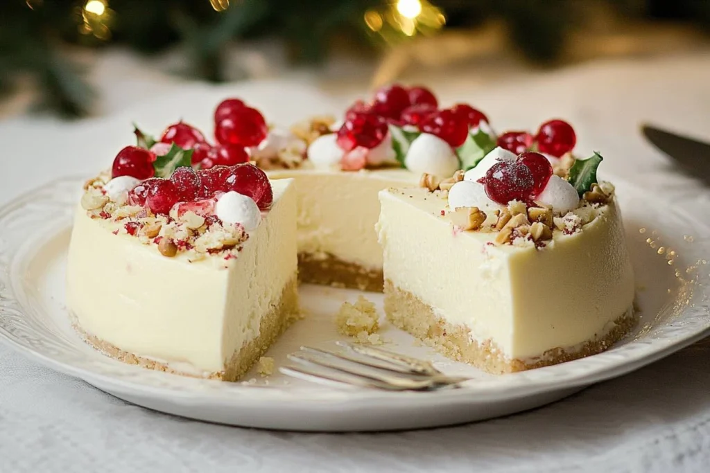 Christmas Cheesecake Recipe