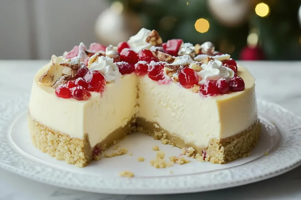 Christmas Cheesecake Recipe