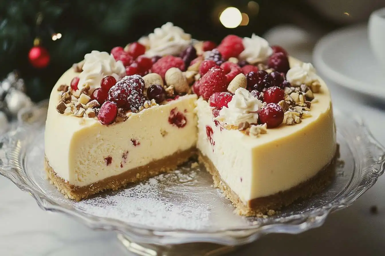 Christmas Cheesecake Recipe
