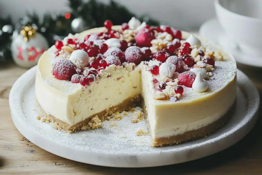 Christmas Cheesecake Recipe