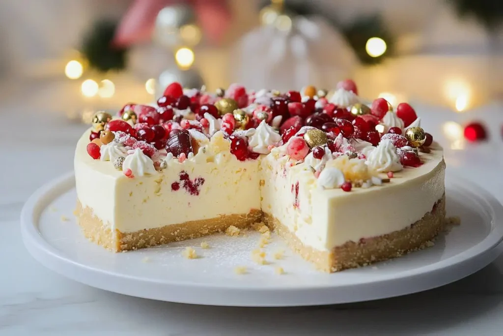 Christmas Cheesecake Recipe