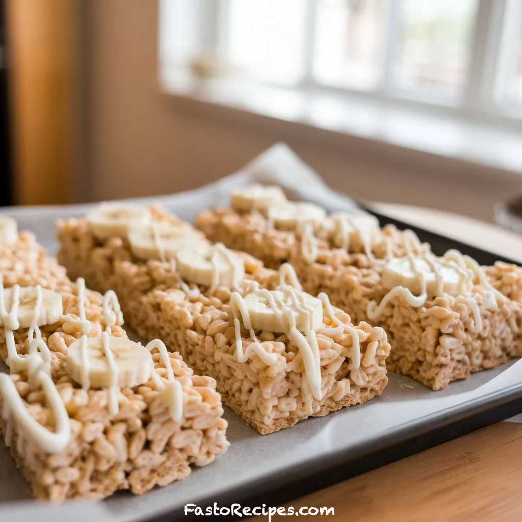 Banana Pudding Rice Krispies