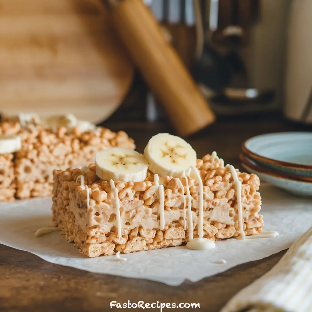 Banana Pudding Rice Krispies