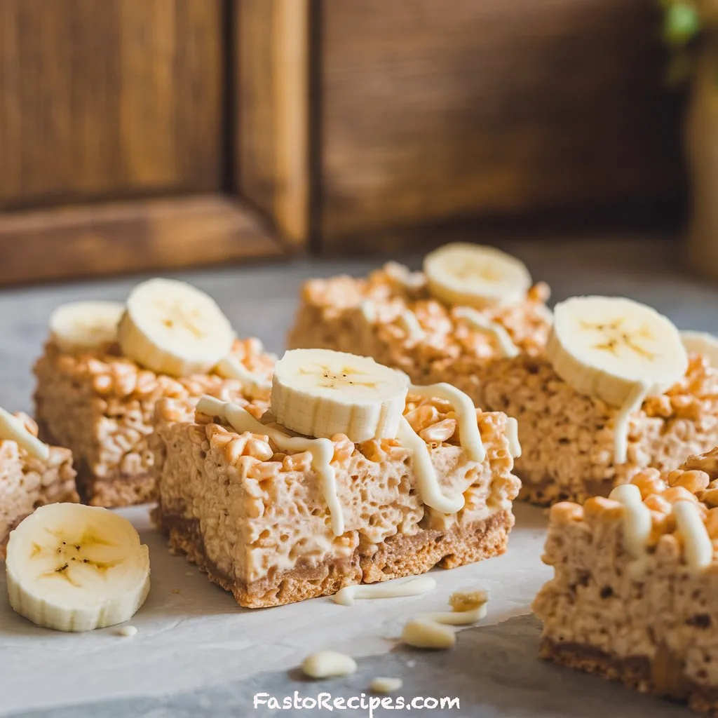 Banana Pudding Rice Krispies