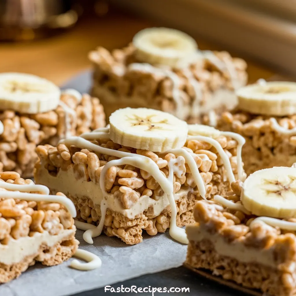 Banana Pudding Rice Krispies