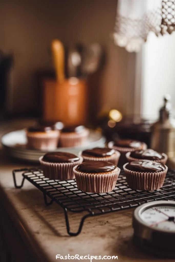 Boston Cream Cupcakes