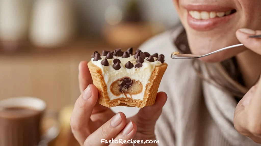 Cannoli Cookie Cups
