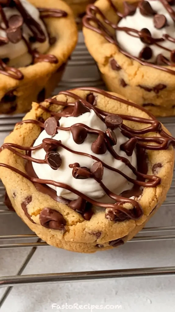 Cannoli Cookie Cups