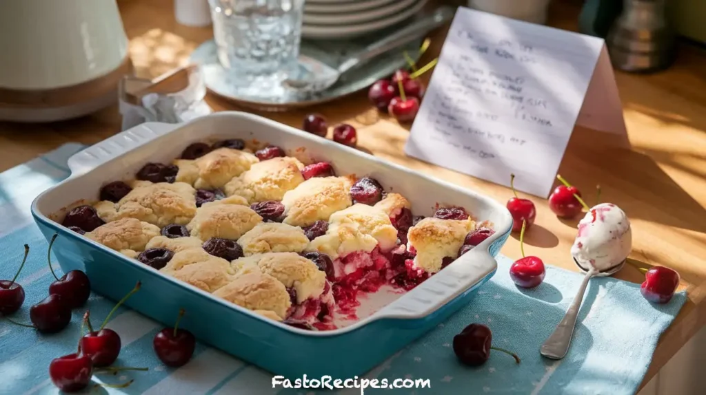 Classic Cherry Cobbler