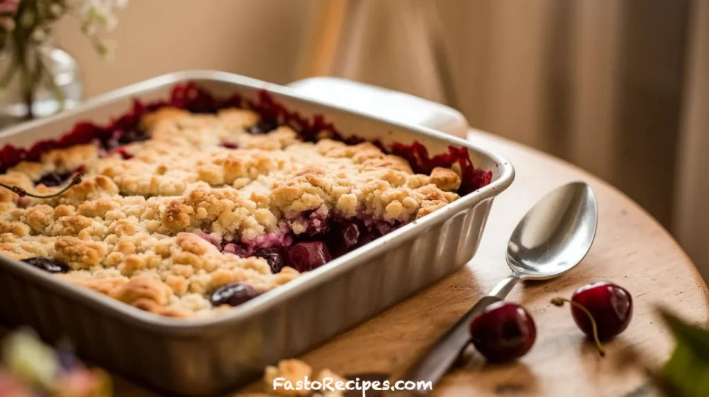Classic Cherry Cobbler