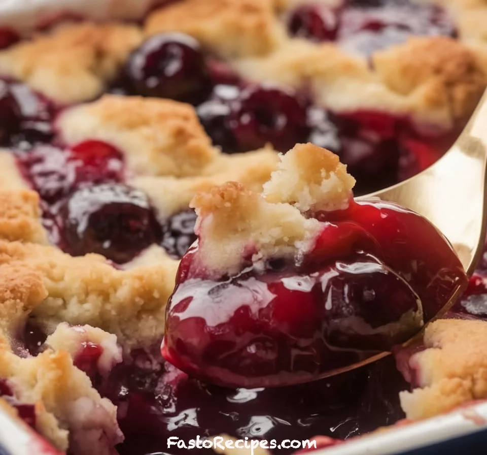 Classic Cherry Cobbler