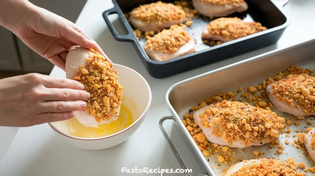 Crispy Buttered Ranch Chicken