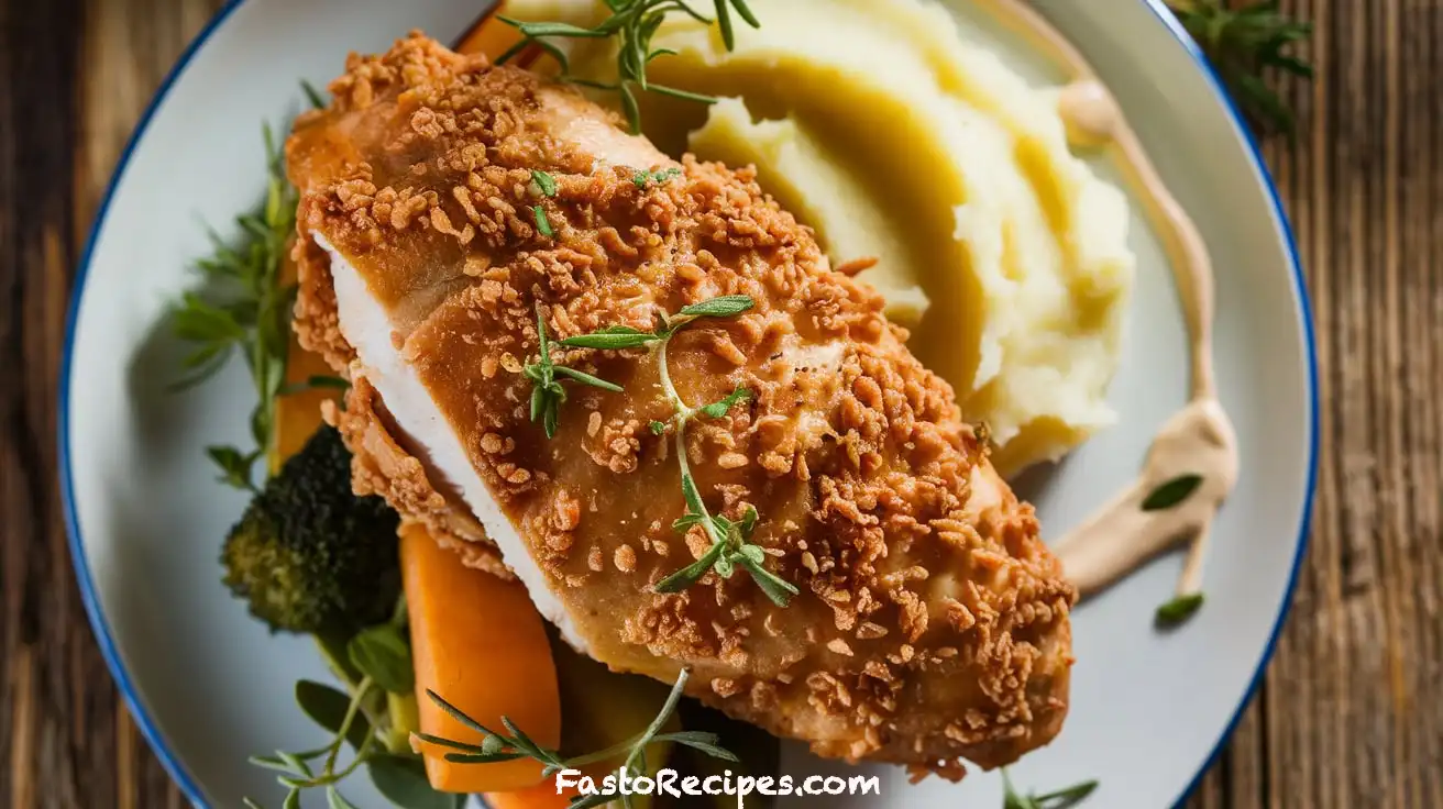 Crispy Buttered Ranch Chicken