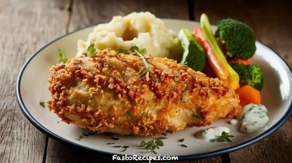 Crispy Buttered Ranch Chicken