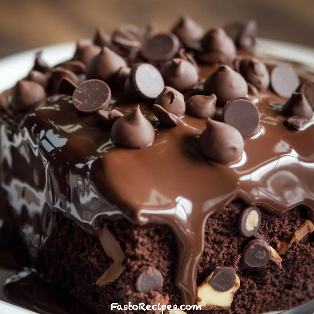 Death by Chocolate Dump Cake