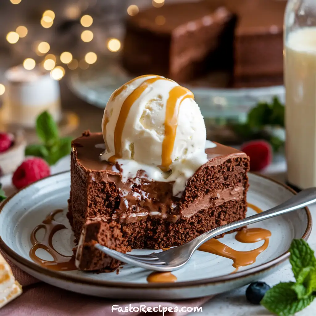 Death by Chocolate Dump Cake