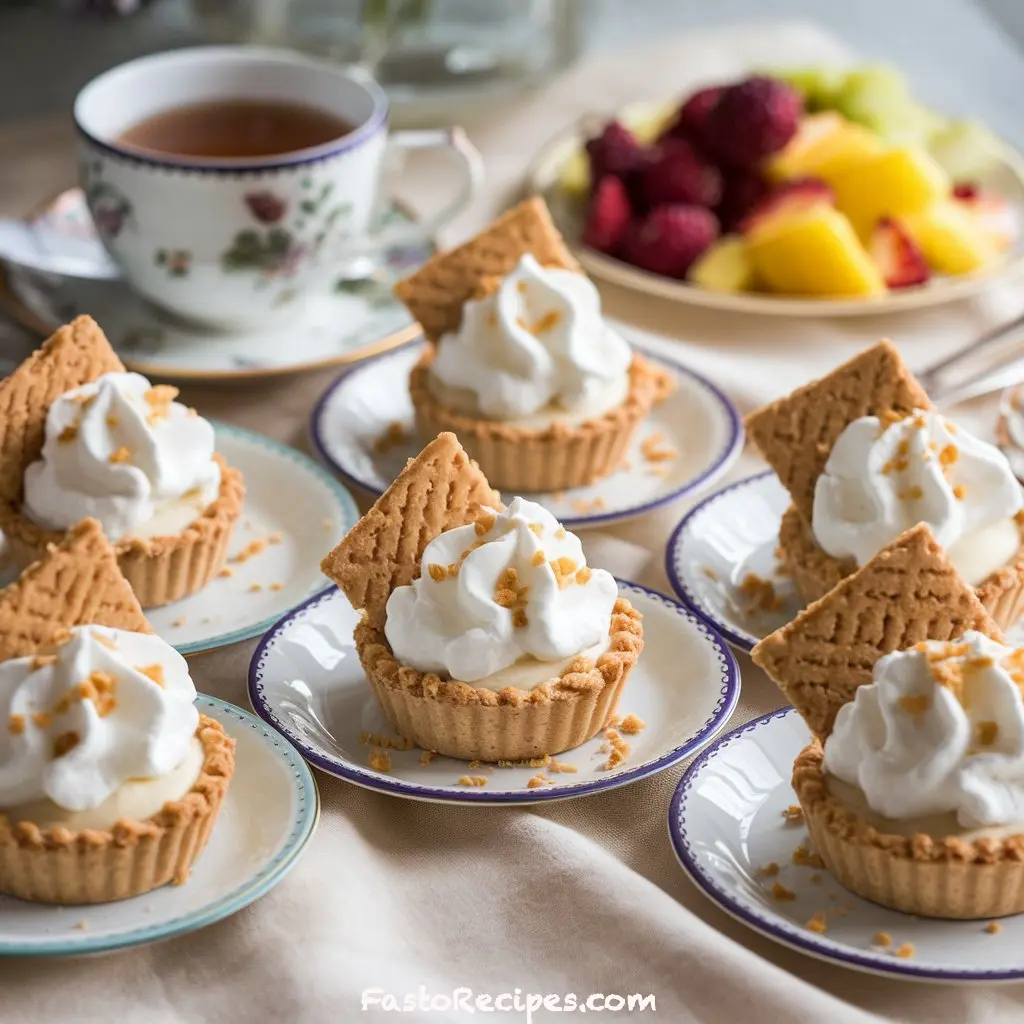 No-Bake Mini Banana Cream Pies
