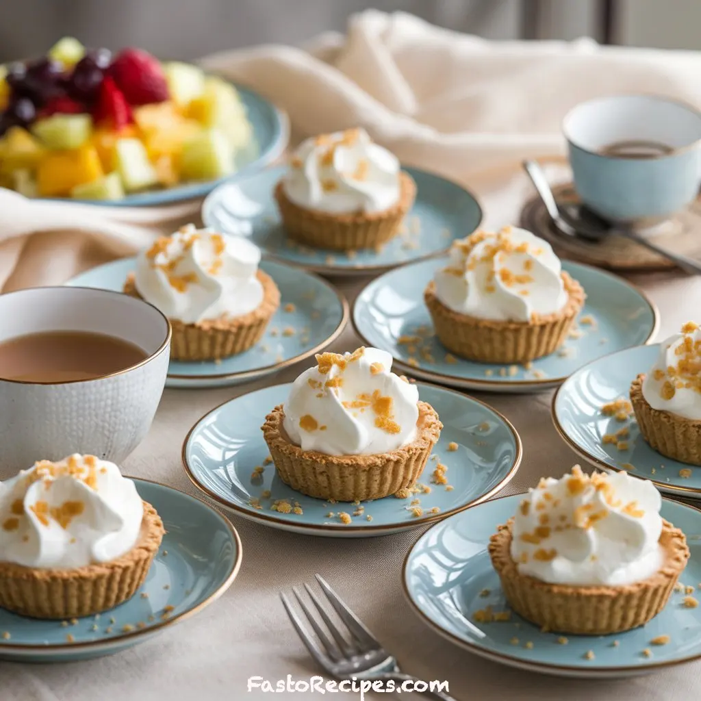 No-Bake Mini Banana Cream Pies