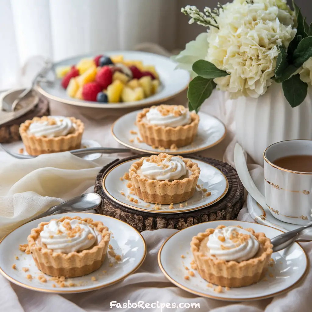 No-Bake Mini Banana Cream Pies
