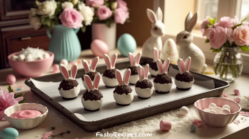 Bunny Butt Oreo Balls