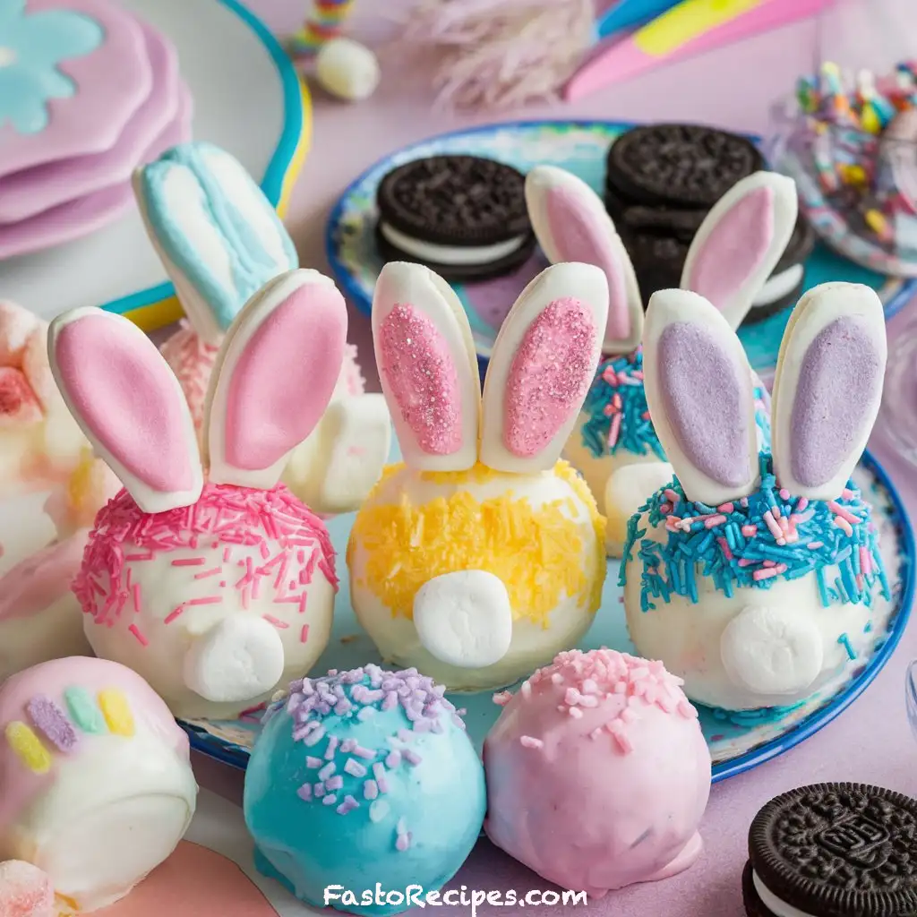 Bunny Butt Oreo Balls