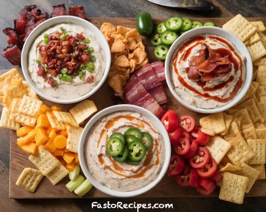Cheddar Ranch Crack Dip