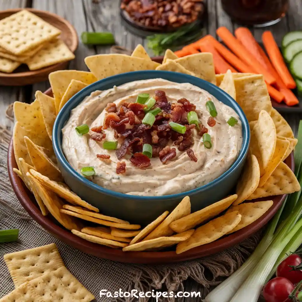 Cheddar Ranch Crack Dip