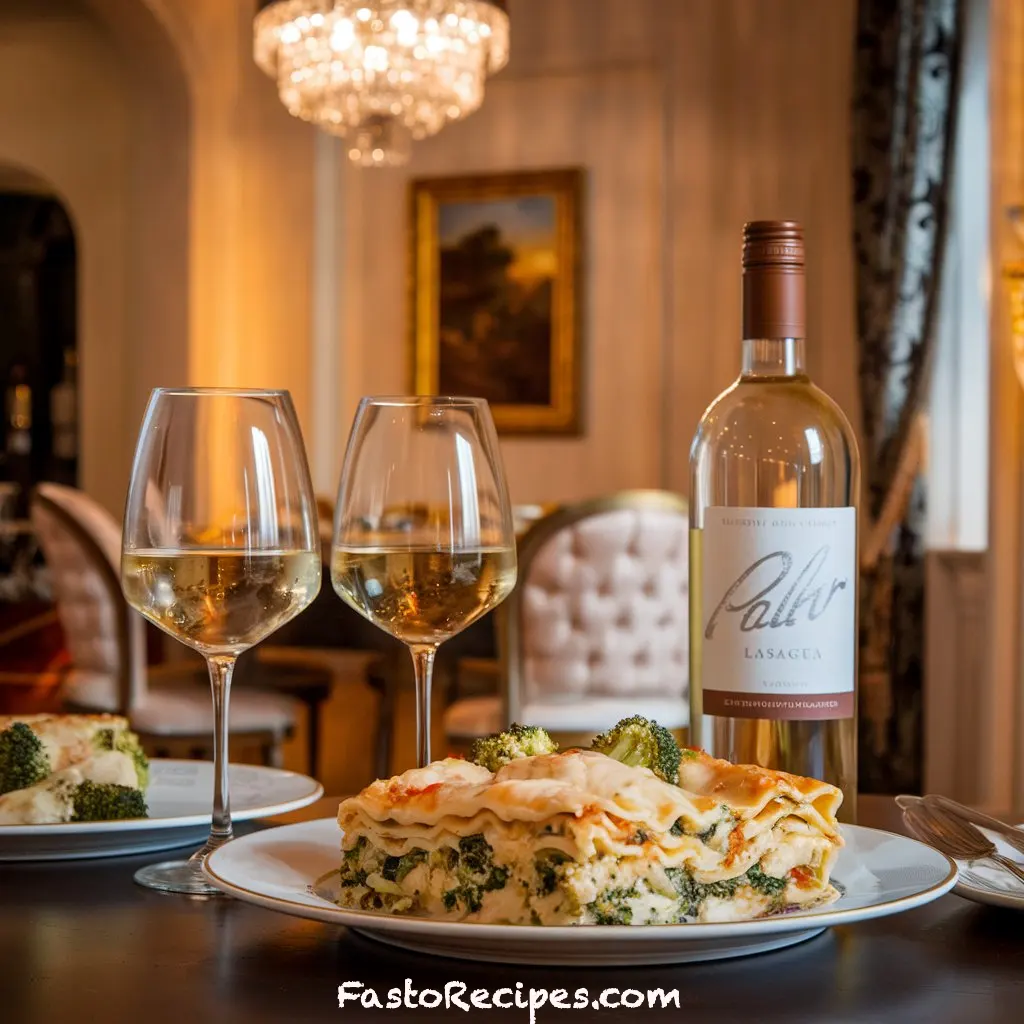 Chicken and Broccoli Lasagna