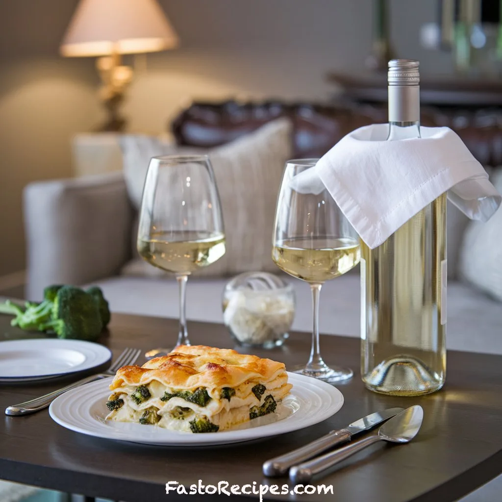 Chicken and Broccoli Lasagna
