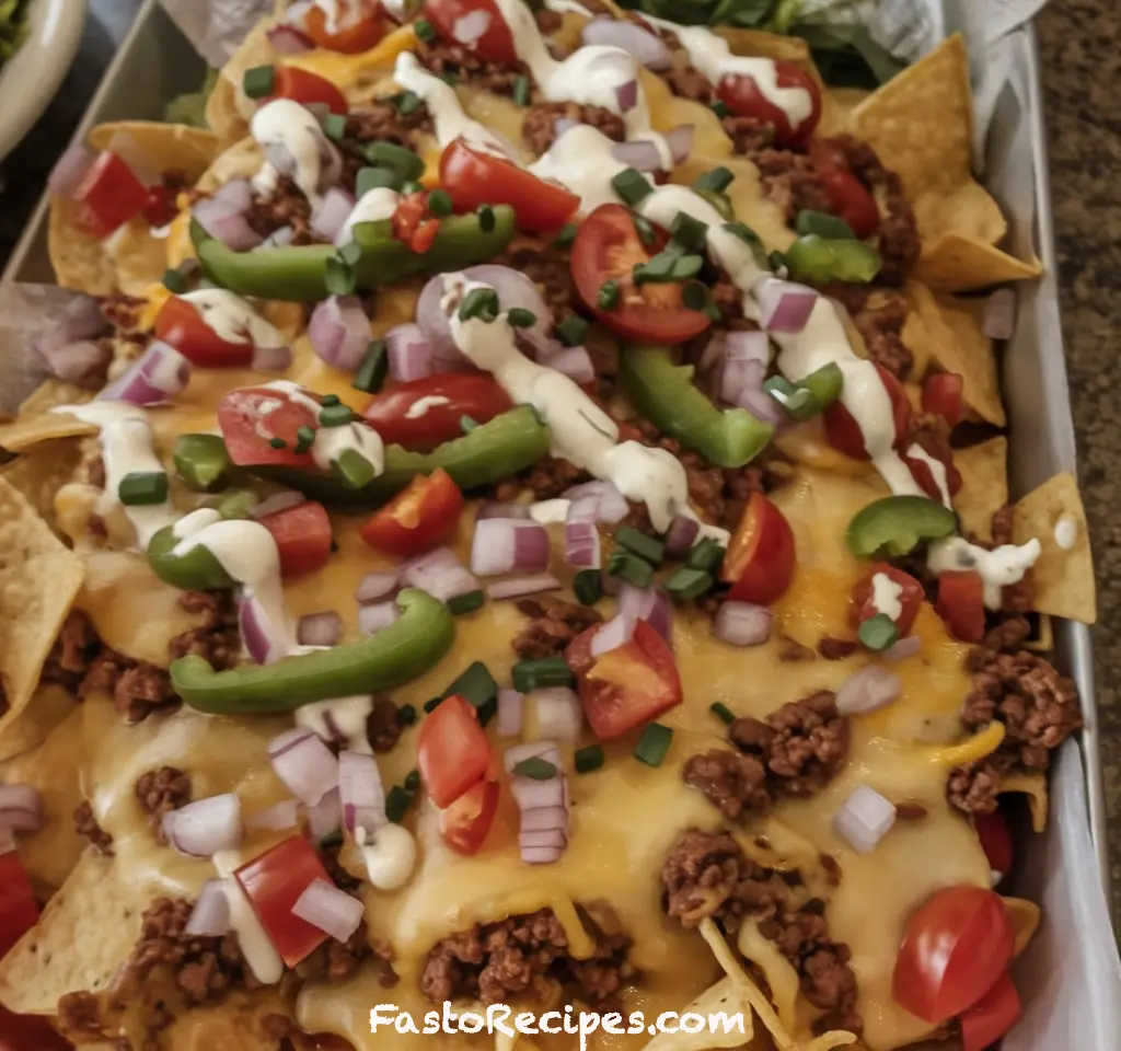 Easy Nachos Supreme Dinner