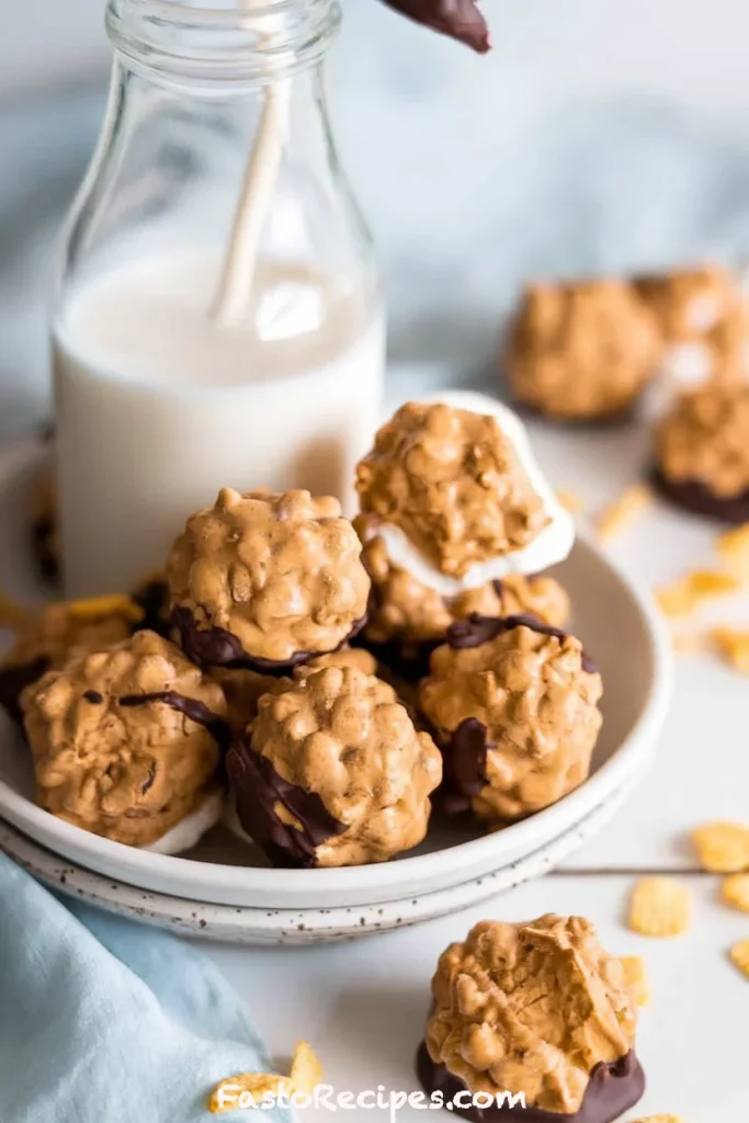 Grama’s Corn Flake Peanut Butter Cookies