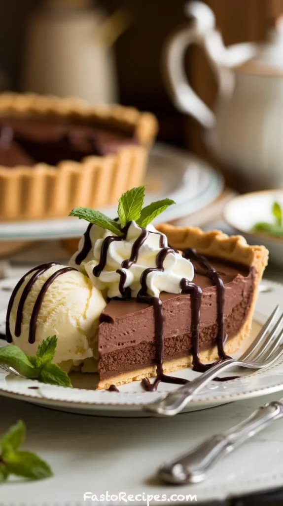 Hot Fudge Pie
