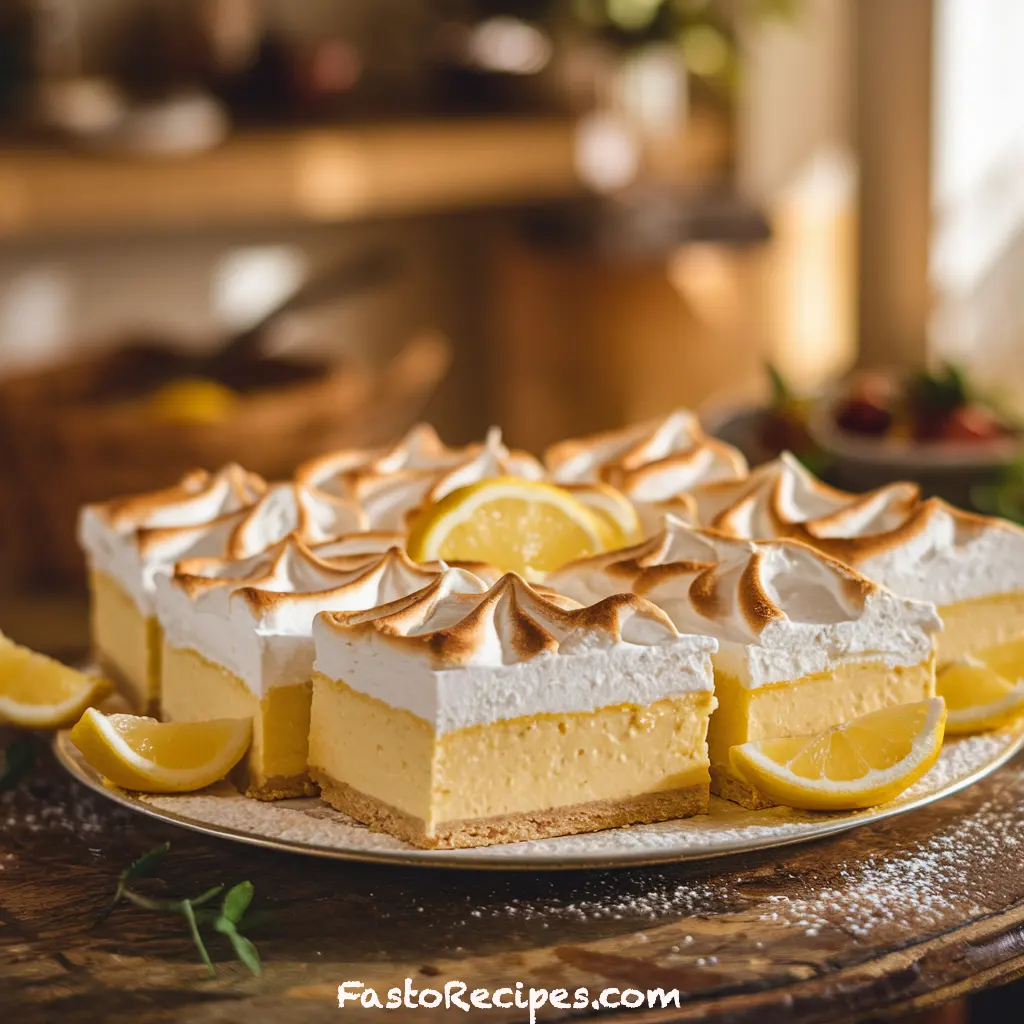 Lemon Meringue Pie Bars