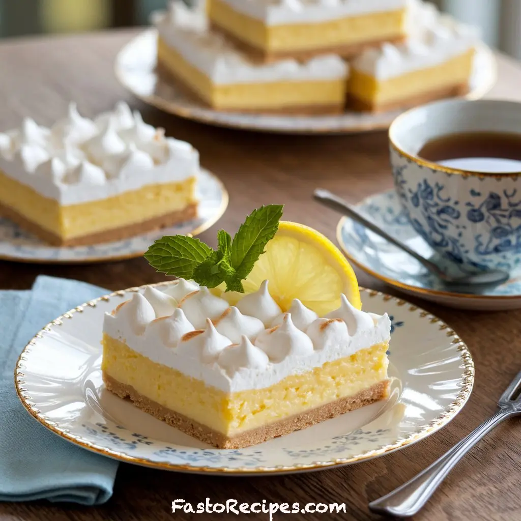 Lemon Meringue Pie Bars
