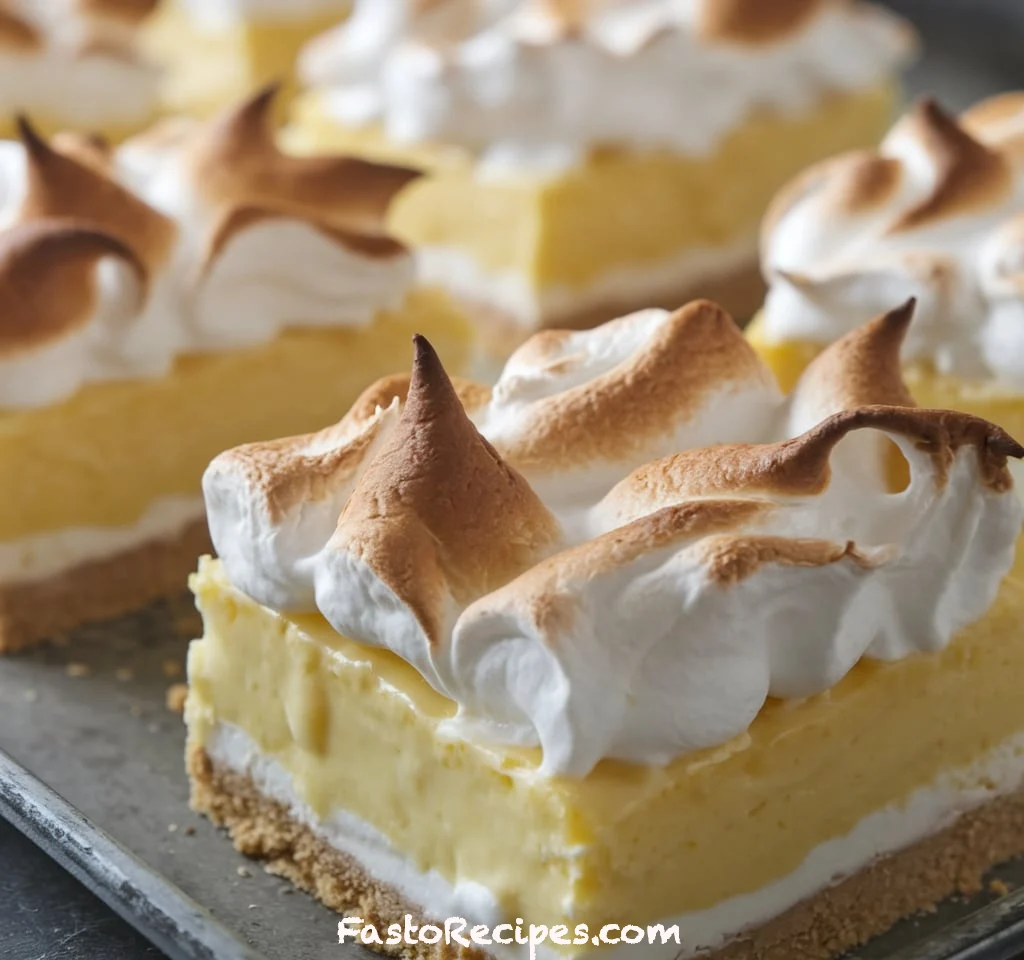 Lemon Meringue Pie Bars