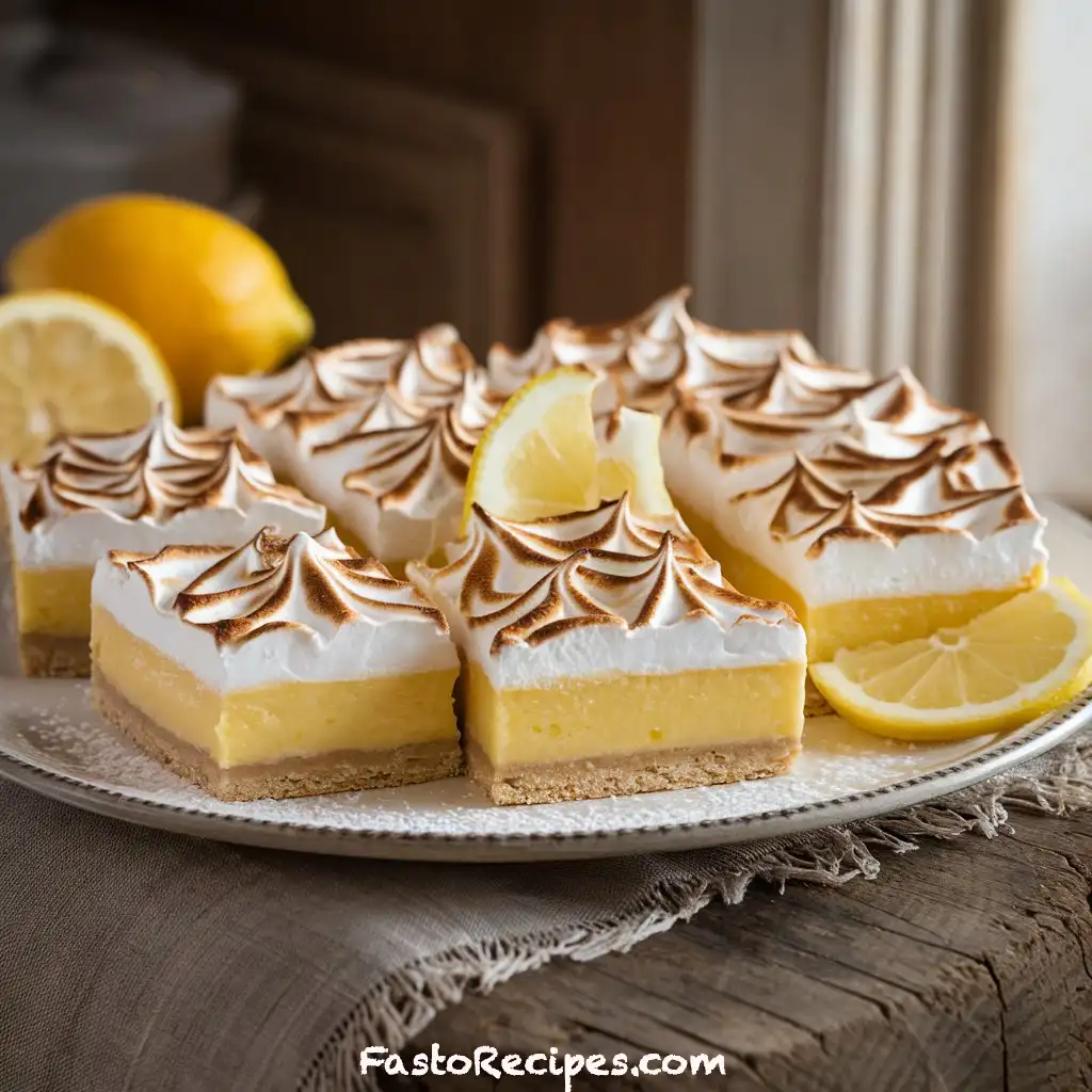 Lemon Meringue Pie Bars