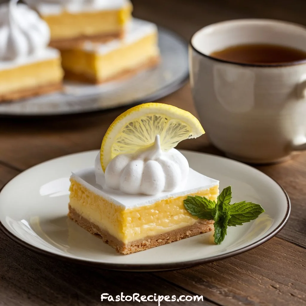 Lemon Meringue Pie Bars
