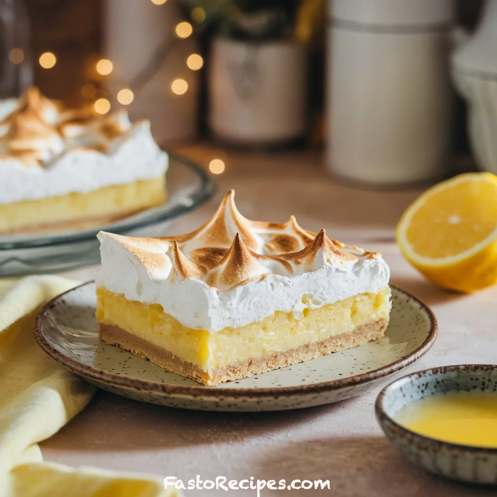 Lemon Meringue Pie Bars