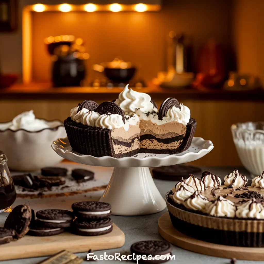 No-Bake Oreo Mud Pie
