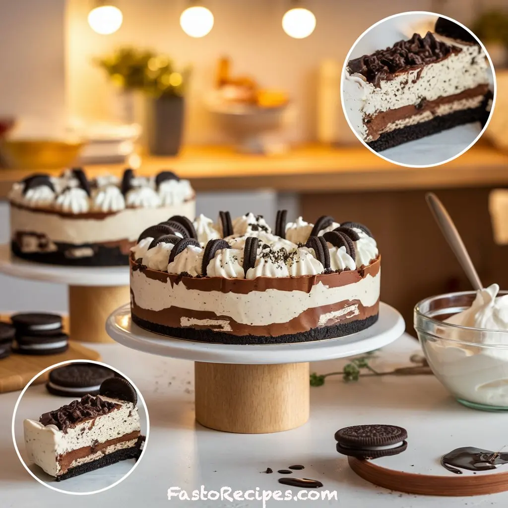 No-Bake Oreo Mud Pie