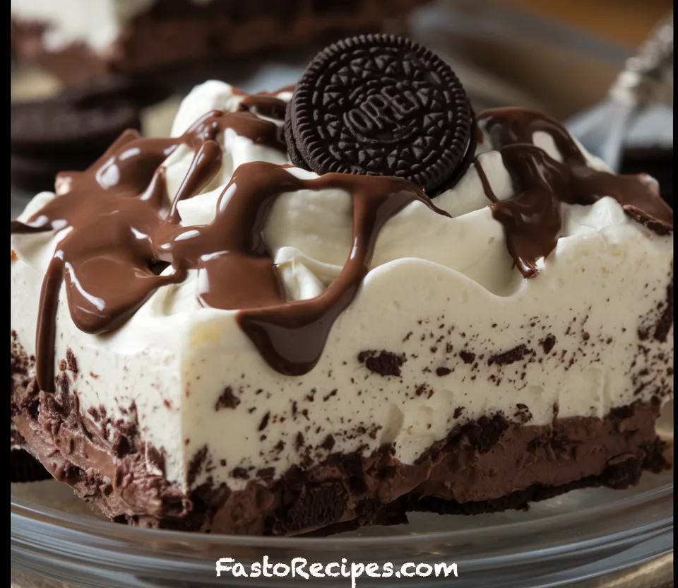 No-Bake Oreo Mud Pie