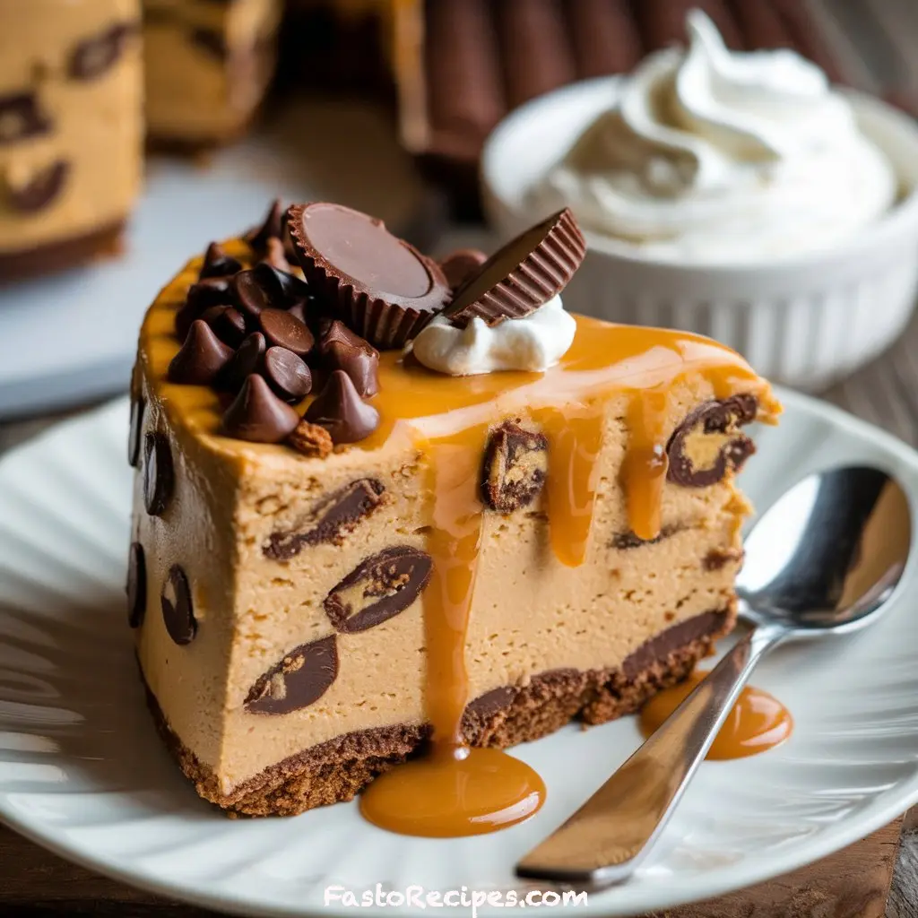 Peanut Butter Cup Dump Cake