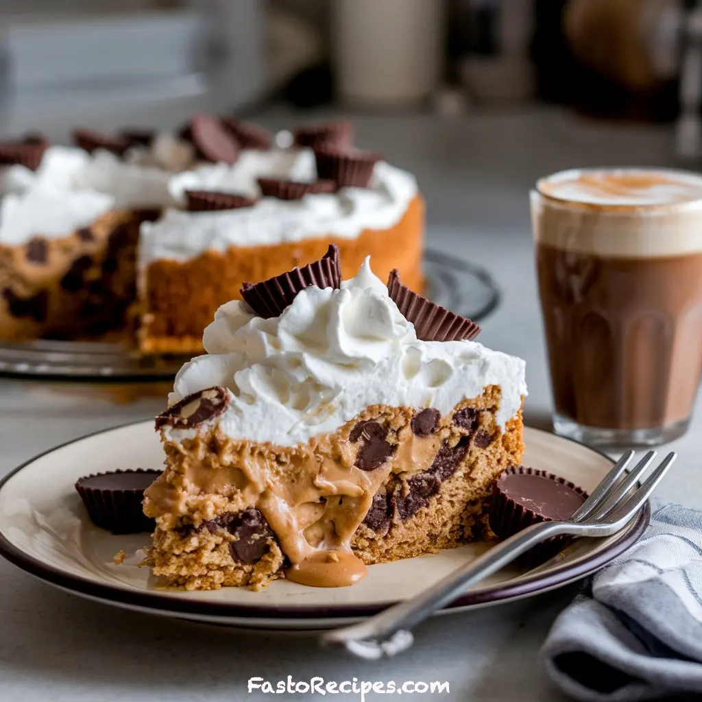 Peanut Butter Cup Dump Cake
