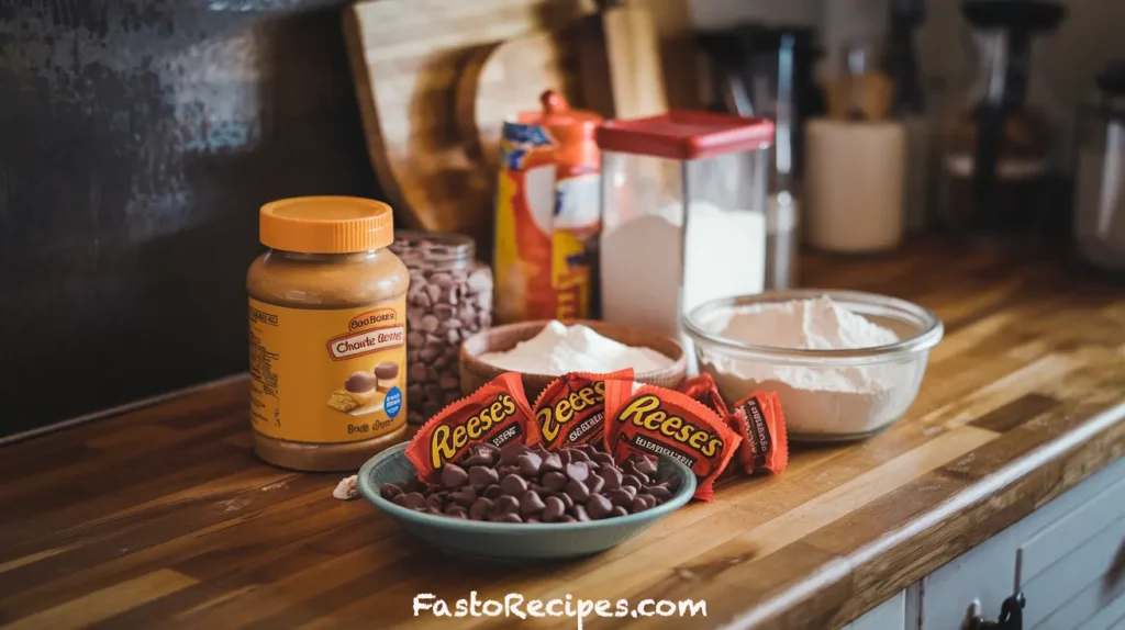 Reese’s Peanut Butter Chocolate Chip Cookie Bites